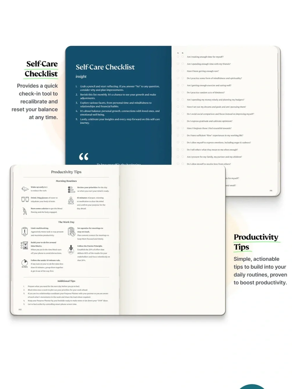 Roterunner Purpose Planner - Cream Softcover